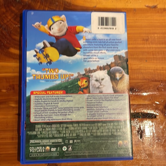 Stuart Little 2 & Everyone’s Hero DVD’s - Picture 3 of 7